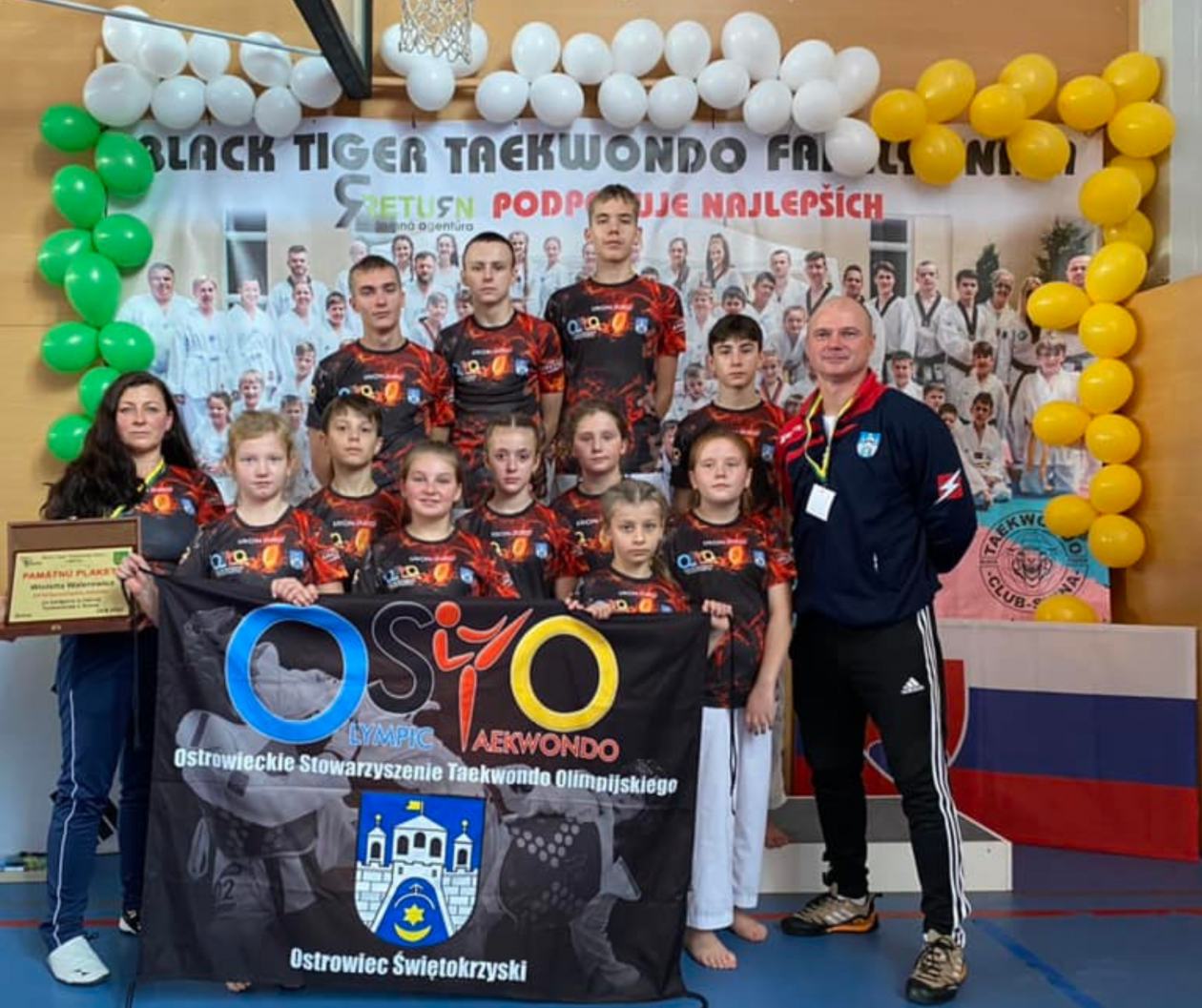 Ostrowieccy taekwondocy z sukcesami na Słowacji