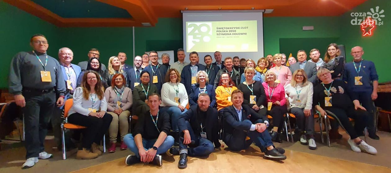 I Świętokrzyski Zlot Polski 2050 Szymona Hołowni w Krzemionkach i Bałtowie