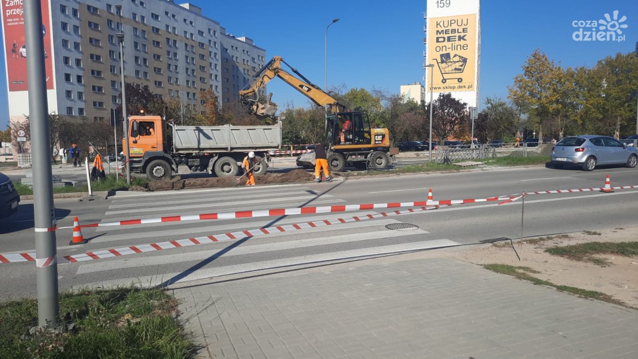Potrącenie pieszej w centrum Kielc