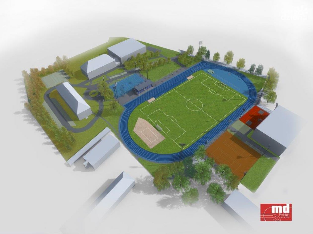 Stadion lekkoatletyczny może powstać, ale bez kortów i boiska ze sztuczną nawierzchnią 