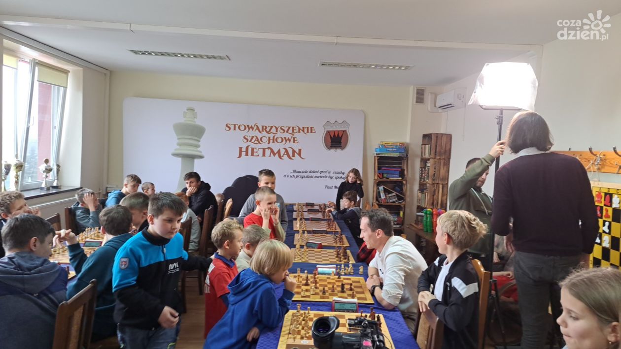 Ostrowiecki klub szachowy Hetman na TVP Sport