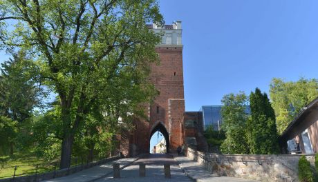 Brama Opatowska w Sandomierzu zamknięta dla turystów 