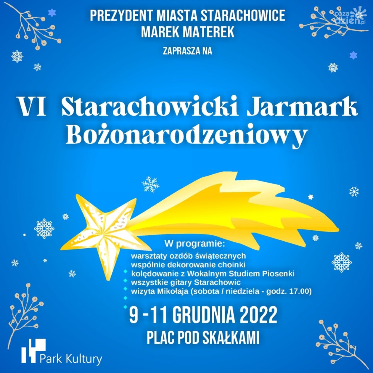 Idą święta, będzie jarmark pod gwiazdką 