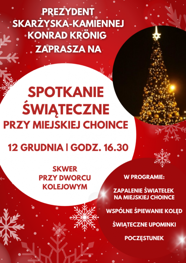 W Skarżysku przywitają święta przy miejskiej choince 