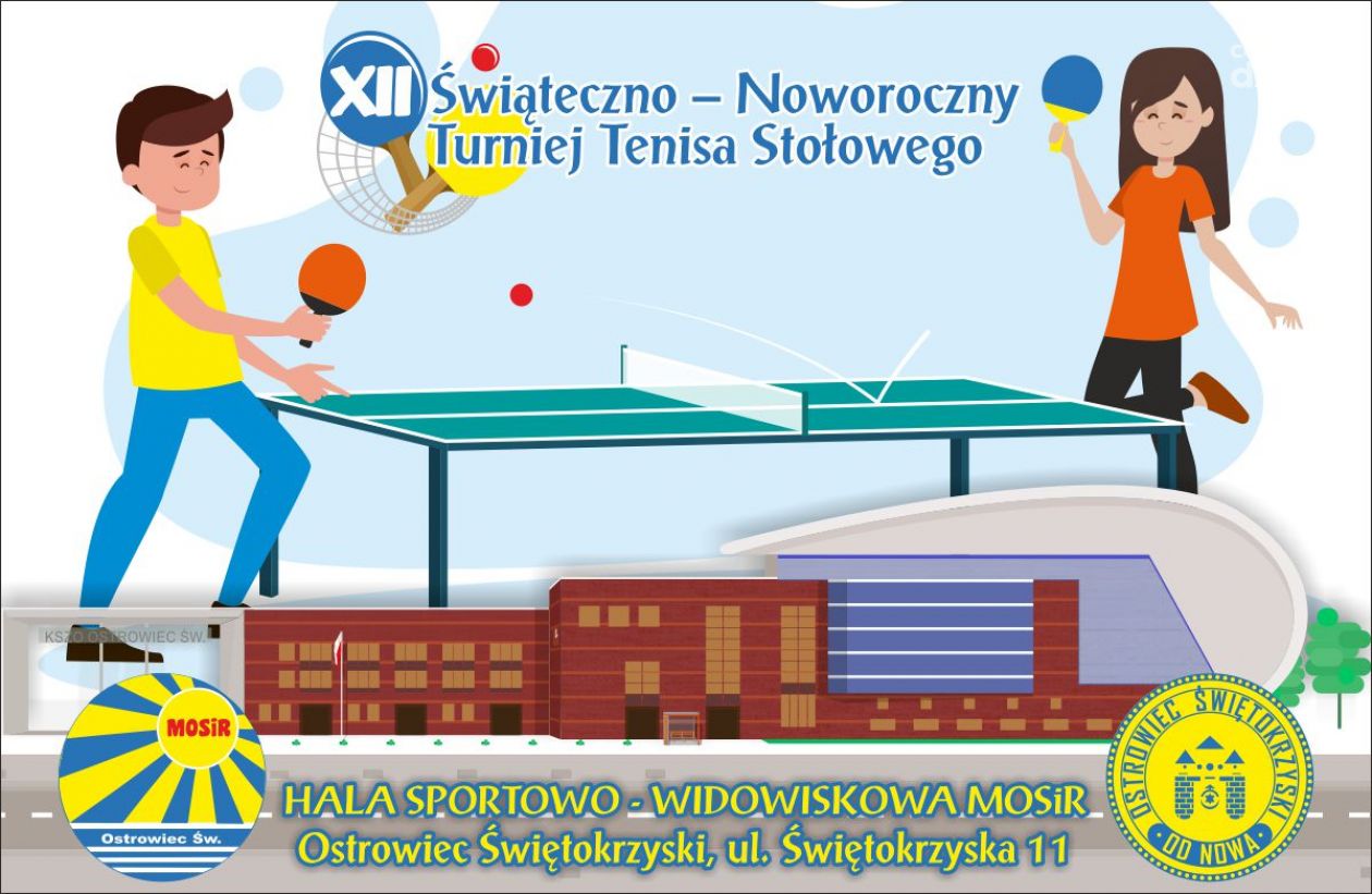 Świąteczno – Noworoczne granie w tenisa stołowego
