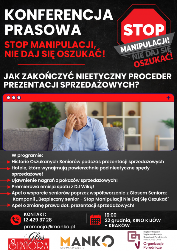 STOP MANIPULACJI, NIE DAJ SIĘ OSZUKAĆ