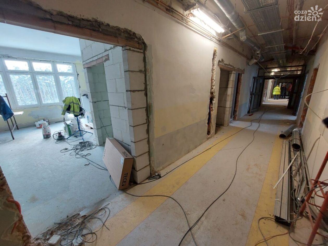 Nowa lokalizacja  Oddziału Chirurgii Klatki Piersiowej w szpitalu w Czerwonej Górze 