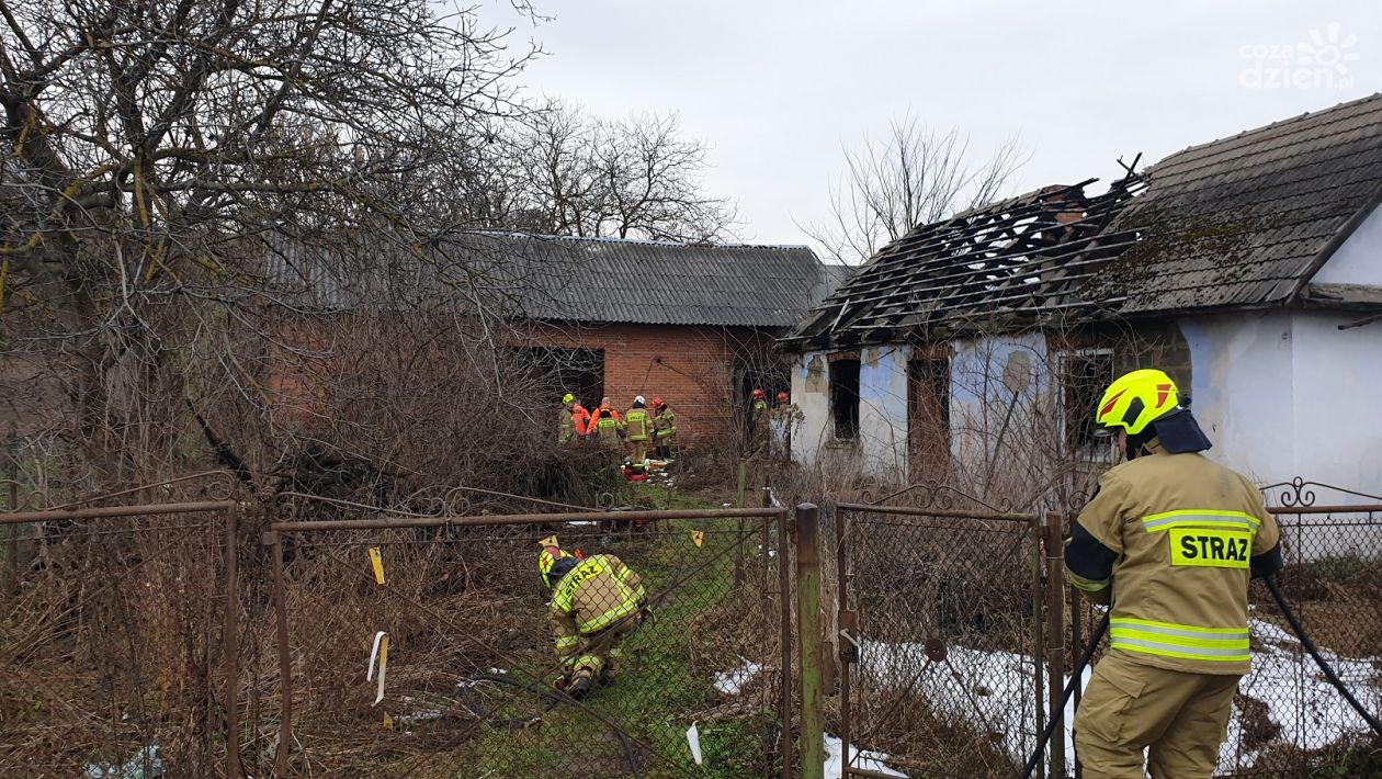 Tragedia w gminie Samborzec. W pożarze zginął mężczyzna