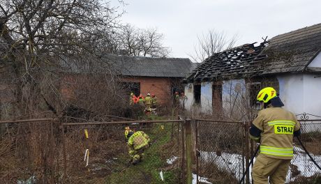 Tragedia w gminie Samborzec. W pożarze zginął mężczyzna