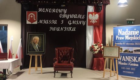 Poseł Krzysztof Lipiec Honorowym Obywatelem Iwanisk