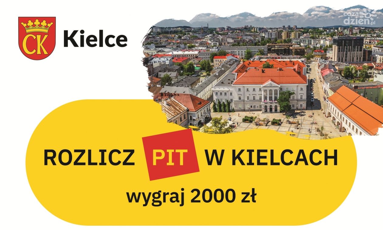 Loteria podatkowa w Kielcach - do wygrania 2 tys. złotych