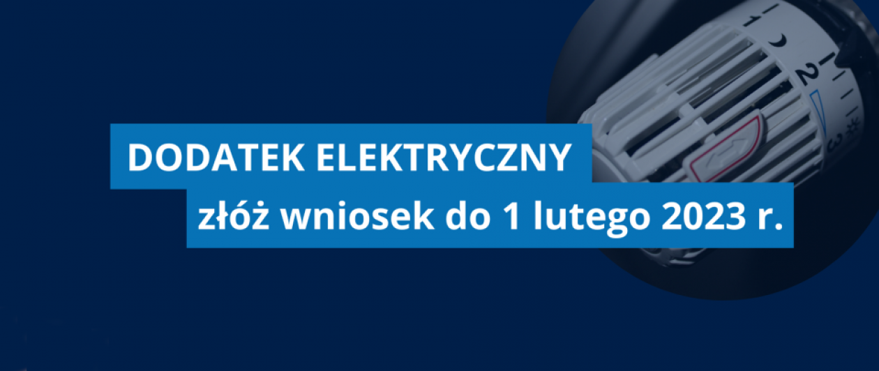 Dodatek elektryczny dla gospodarstw ogrzewających pomieszczenia energią elektryczną 
