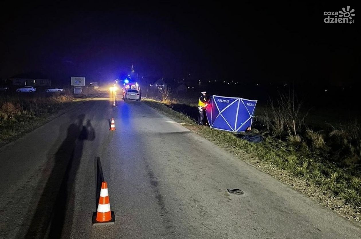 Pieszy zmarł po potrąceniu przez BMW