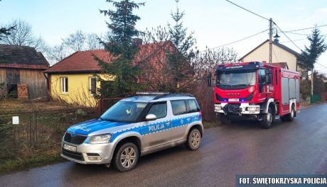 Mężczyzna był wygłodzony i wychłodzony-wyważono drzwi