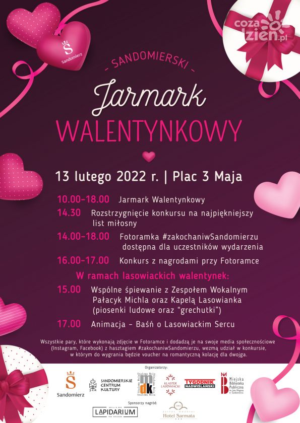 Jarmark Walentynkowy w Sandomierzu