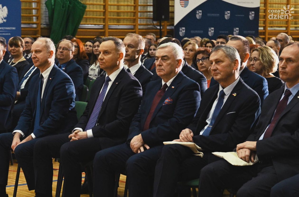 Prezydent RP Andrzej Duda w Bodzentynie