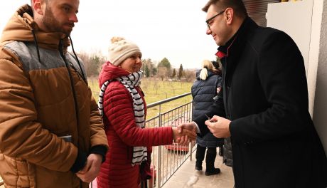 Klucze odebrane! 5 rodzin z Sandomierza otrzymało mieszkania komunalne