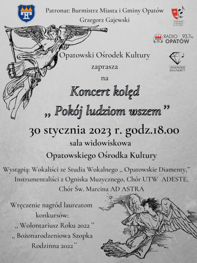 W Opatowie zabrzmią kolędy