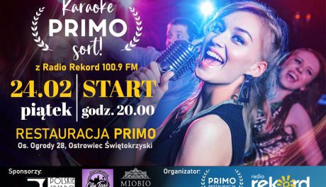Karaoke "PRIMO sort" z Radiem Rekord 100,9 FM