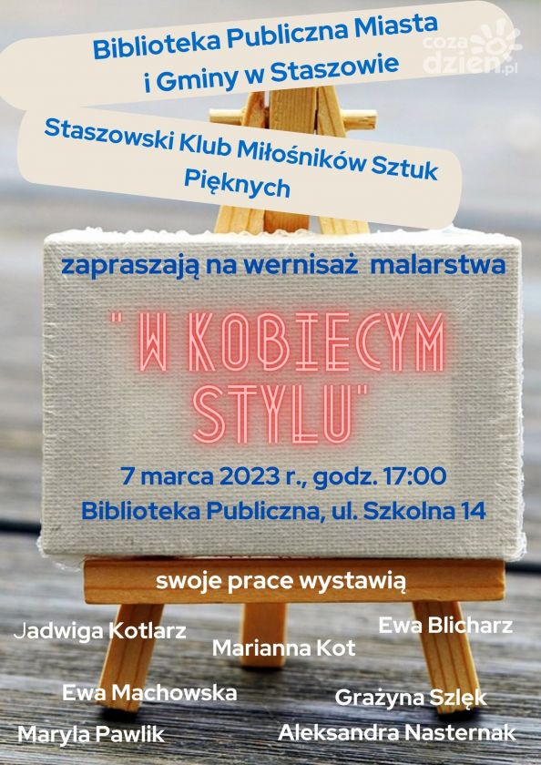 Wernisaż malarstwa „W kobiecym stylu