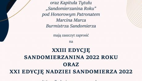 Kto będzie Sandomierzaninem roku 2023?  