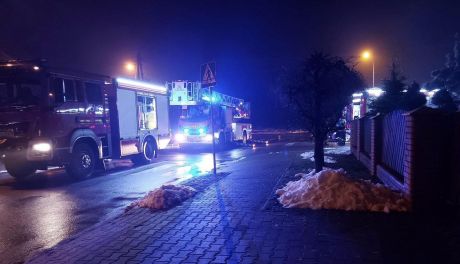 Nocna akcja strażaków w Szewnie 