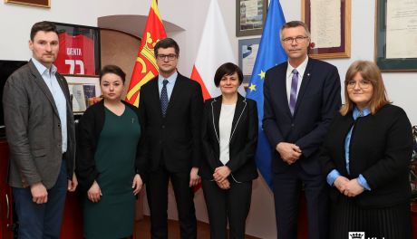 Spotkanie prezydenta Kielc z Konsul Generalną RP we Lwowie