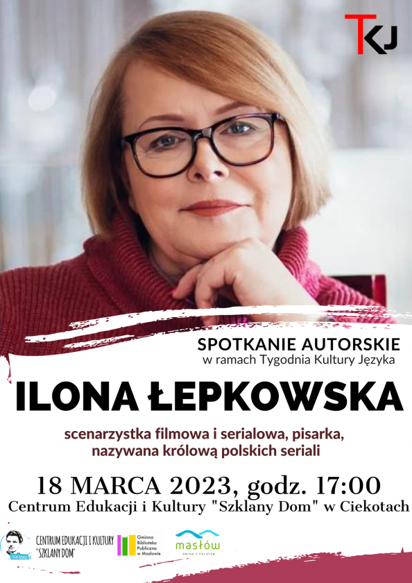 Ilona Łepkowska - spotkanie autorskie w 