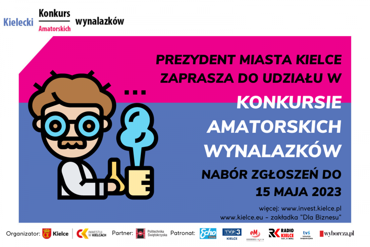 Ruszył I Kielecki Konkurs Amatorskich Wynalazków