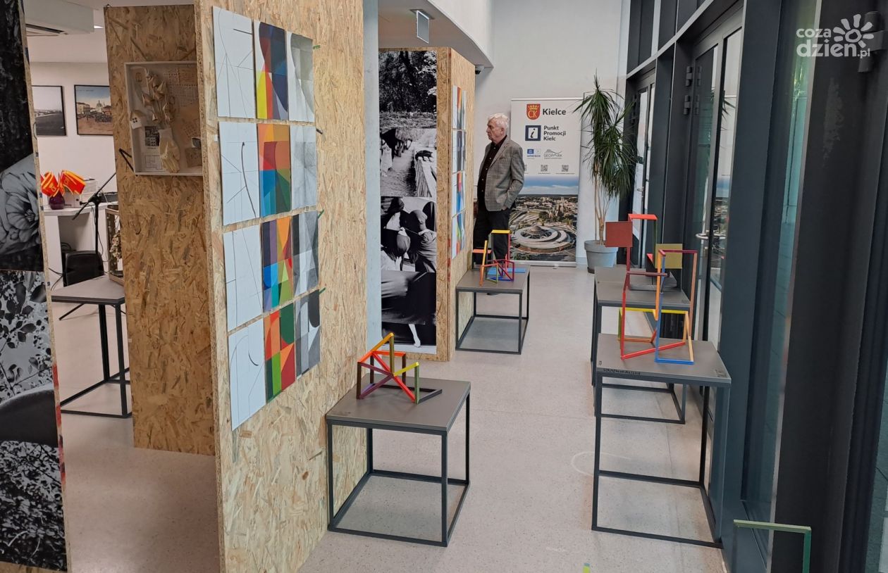 W Punkcie Promocji Kielc można oglądać prace studentów Wydziału Sztuki UJK