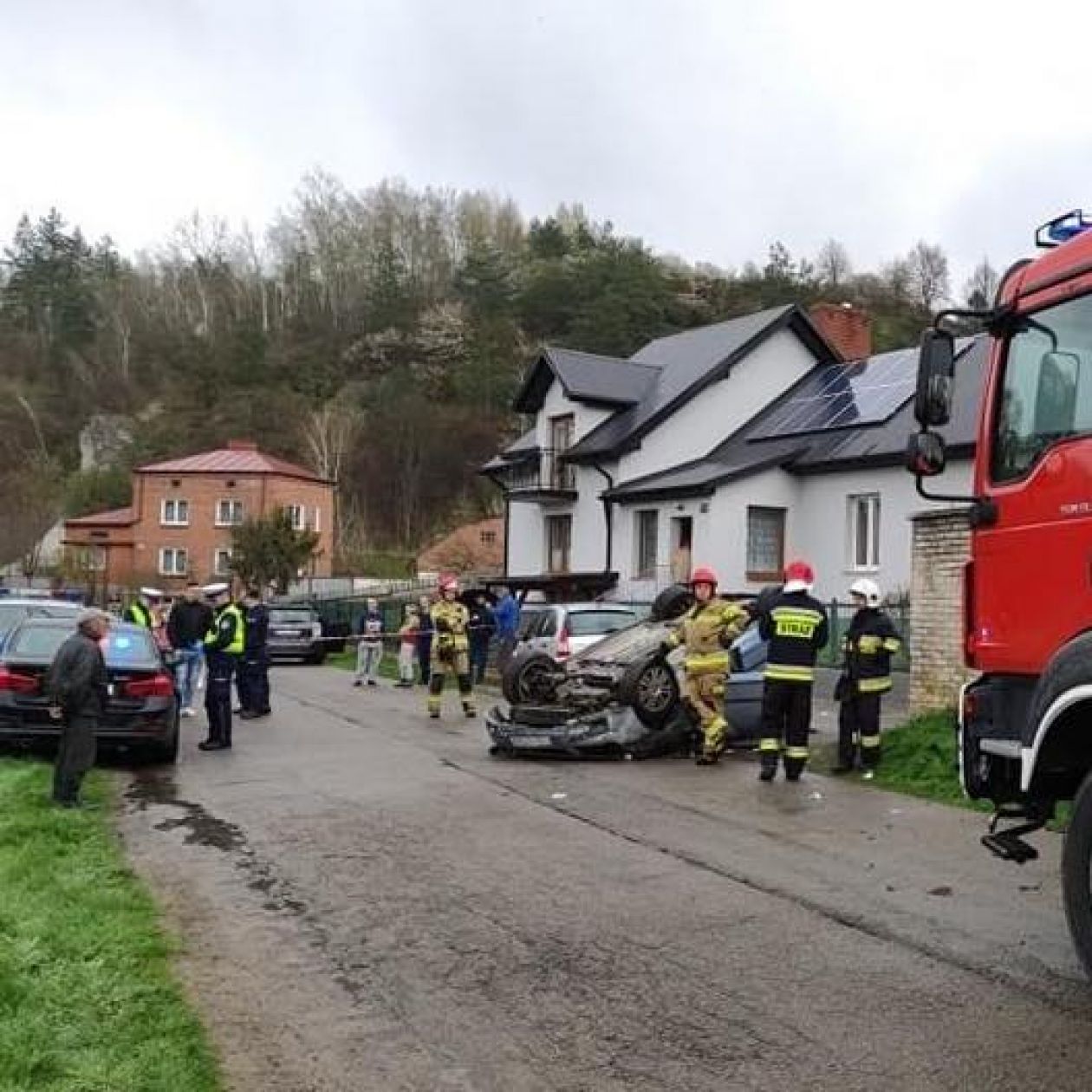 Kompletnie pijany za kierownicą 