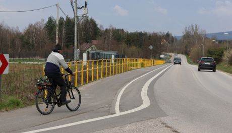 7, 5 km nowej ścieżki rowerowej na terenie gmin Bodzentyn i Masłów