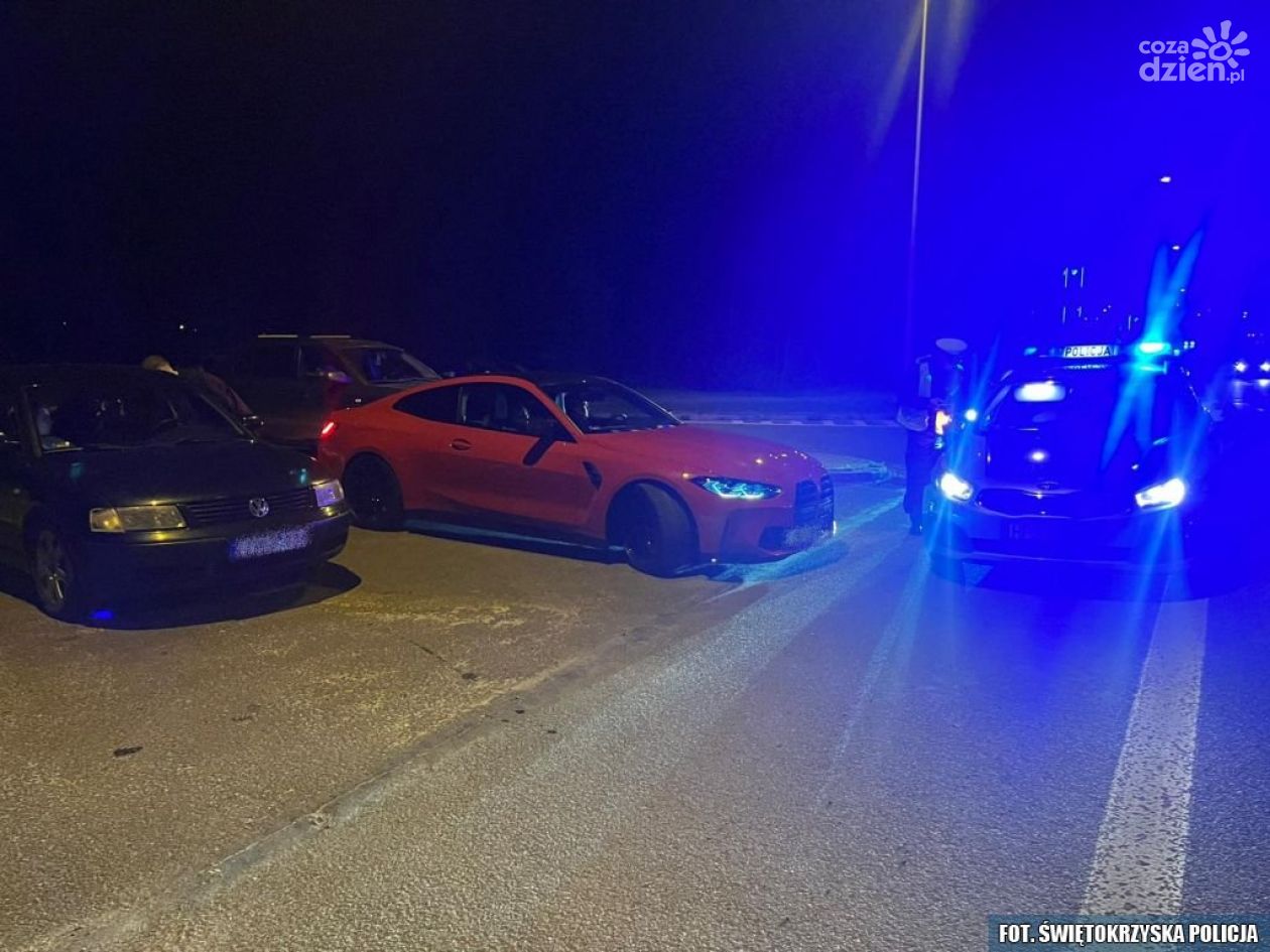 Nielegalne wyścigi w Kielcach