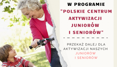 Pod patronatem Radia Rekord rusza Polskie Centrum Aktywizacji Juniorów i Seniorów