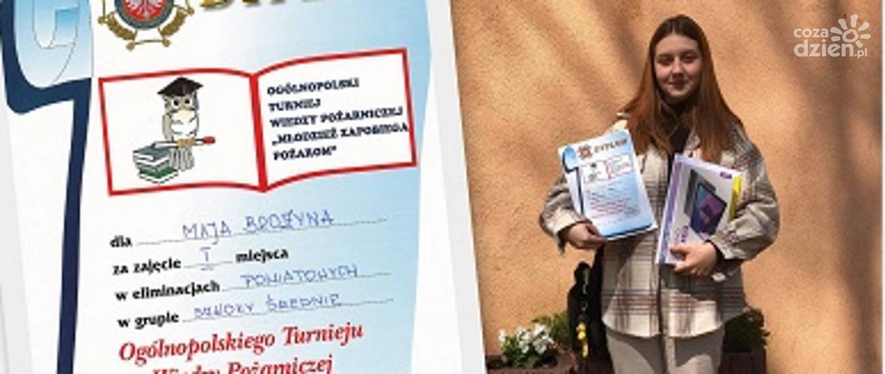 Ostrowczanka w finale wojewódzkim Ogólnopolskiego Turnieju Wiedzy Pożarniczej 