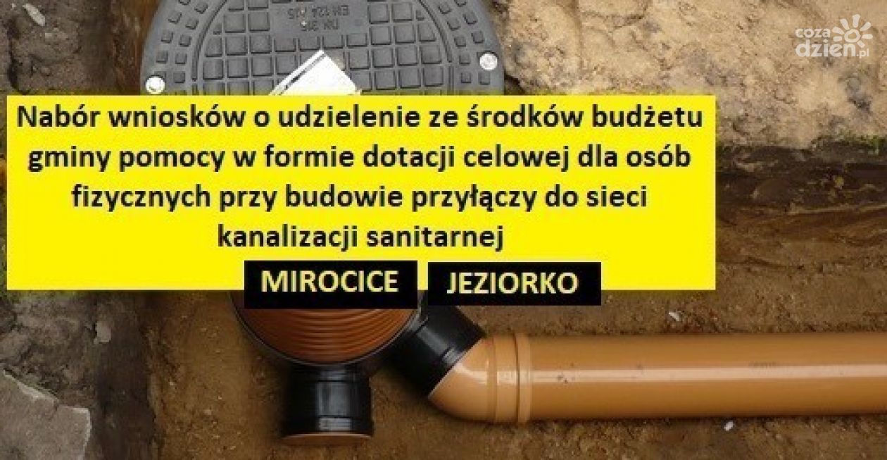 Kanalizacja dla Mirocic i Jeziorka