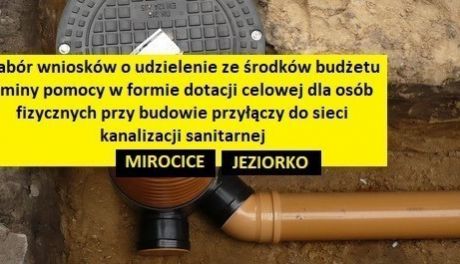 Kanalizacja dla Mirocic i Jeziorka