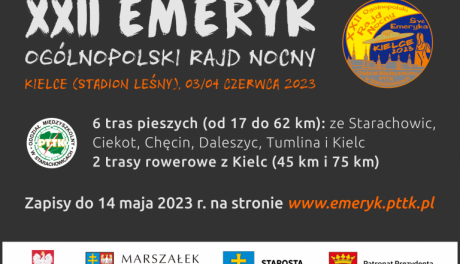 XXII Ogólnopolski Rajd Nocny Świętego Emeryka