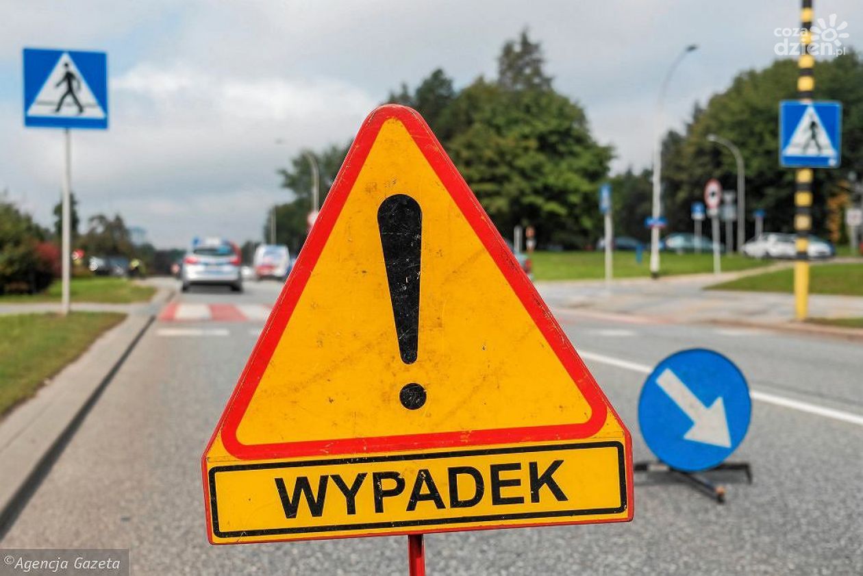 Niebezpieczna kolizja w gminie Zagnańsk
