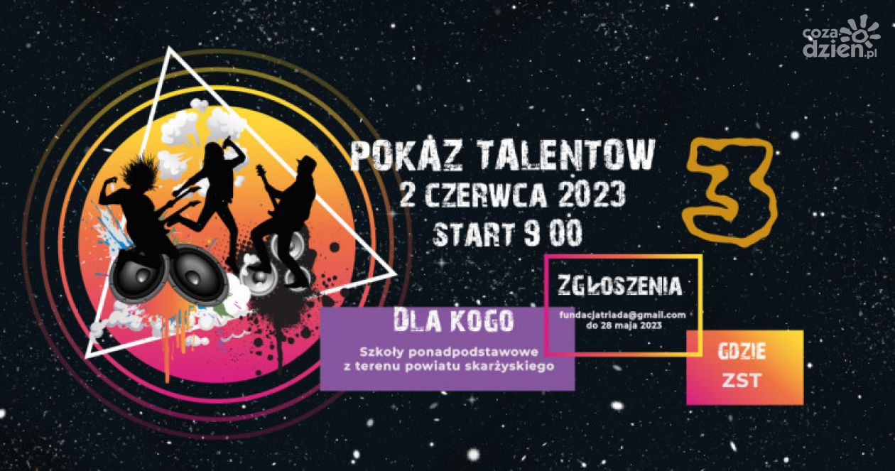 Zgłoś się do konkursu „Pokaz Talentów 3” i wygraj atrakcyjne nagrody