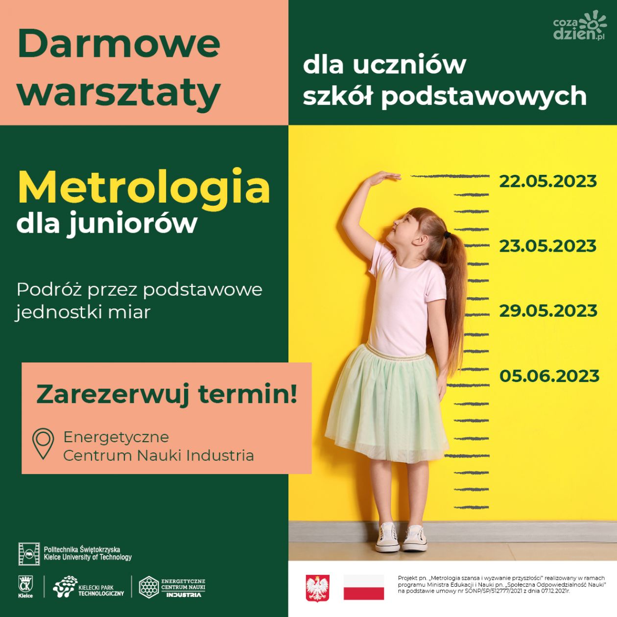 Metrologia dla juniorów – darmowe warsztaty dla podstawówek
