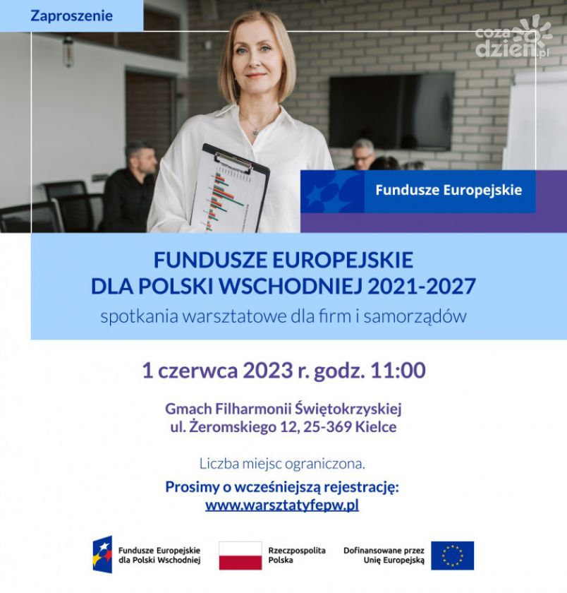 Fundusze Europejskie dla Polski Wschodniej 2021-2027. Weź udział w spotkaniu regionalnym