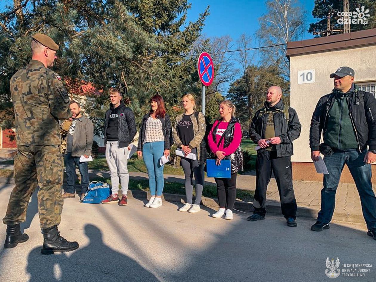 Nowi Świętokrzyscy Terytorialsi rozpoczęli wojskowe szkolenie 