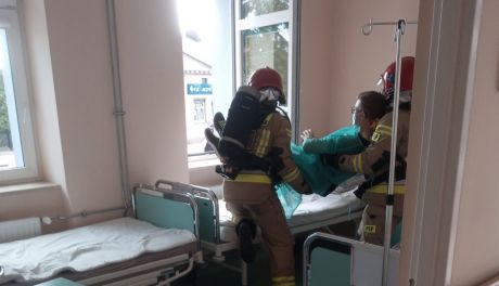 Ćwiczenia ewakuacyjne w Szpitalu Powiatowym w Chmielniku