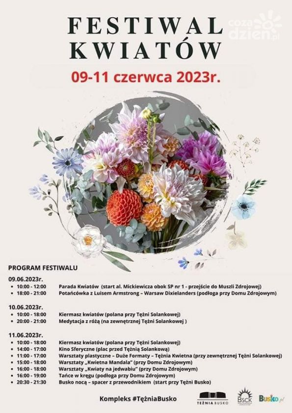 2.Festiwal Kwiatów w Busku-Zdroju 