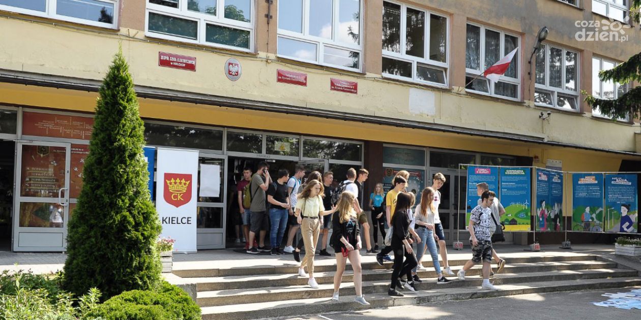 Cieknące dachy w kieleckich szkołach