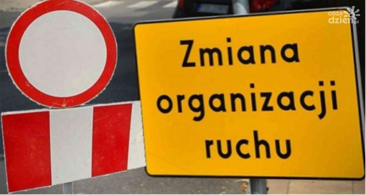 Zmiana organizacji ruchu na terenie miasta Chęciny