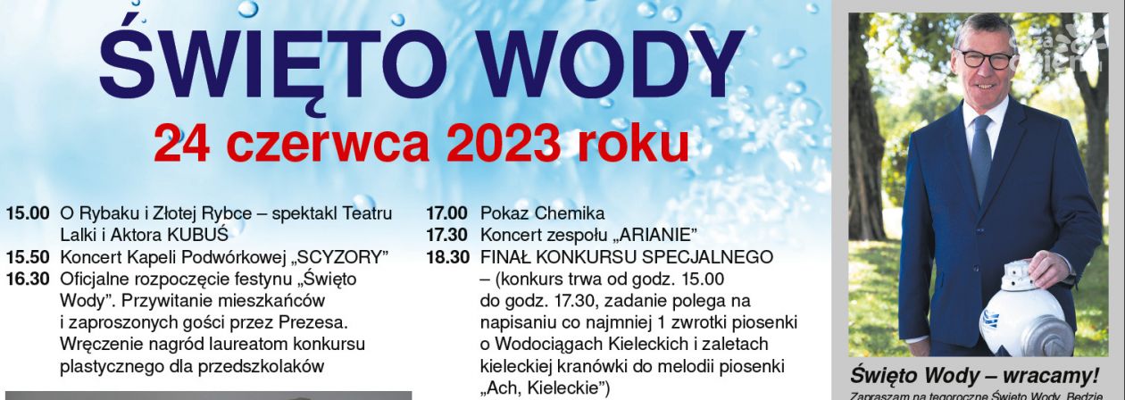 Święto Wody w ramach Święta Kielc