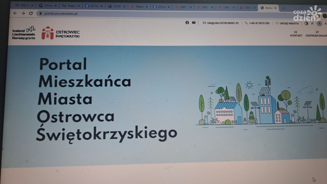 W Ostrowcu zaczął działać Portal Mieszkańca 