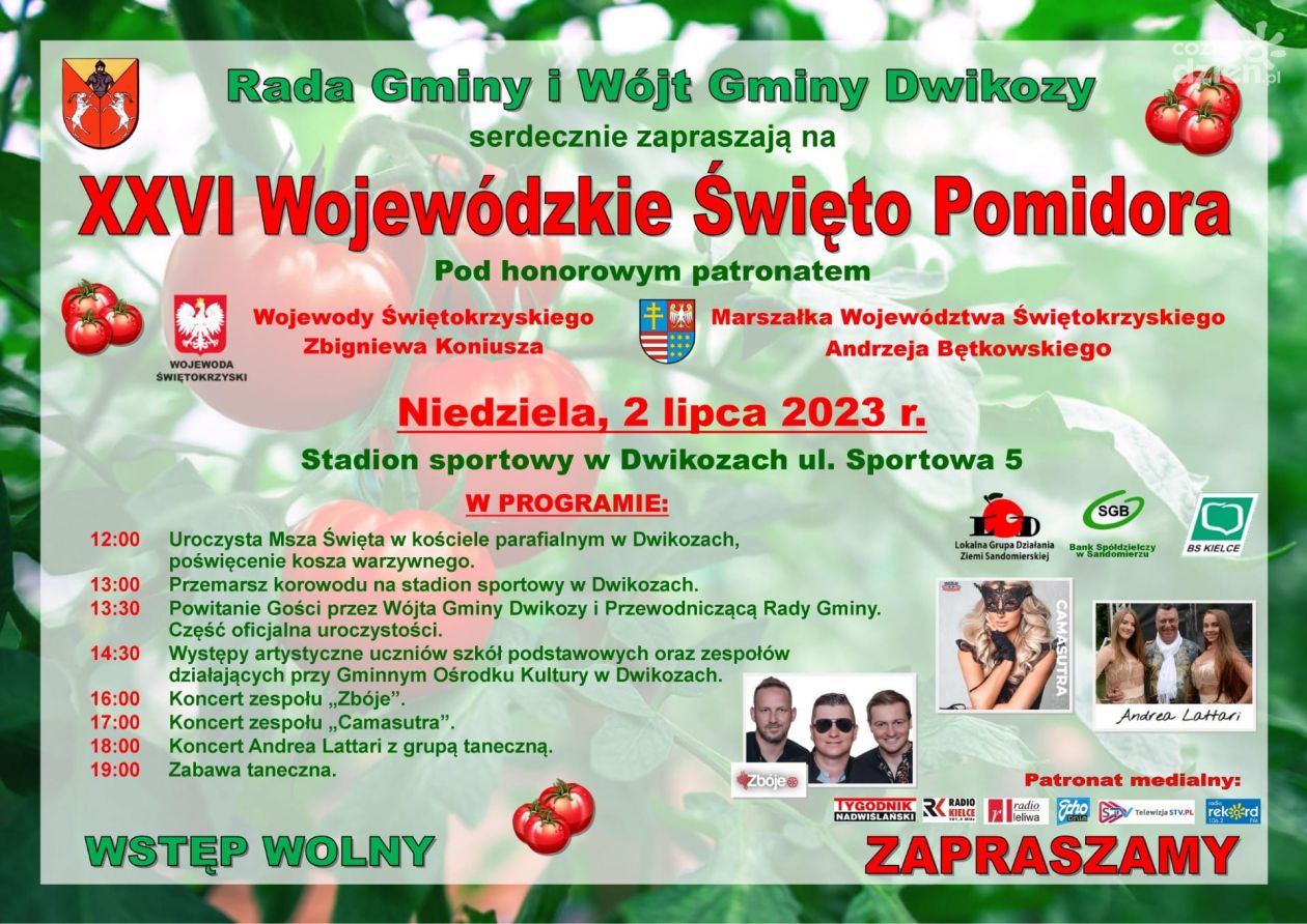 Święto pomidora w Dwikozach. Będzie się działo